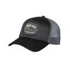 Badge Trucker Cap Black