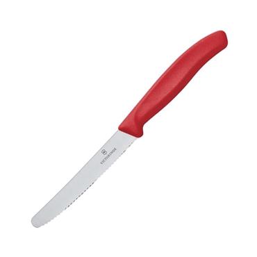 VICTORINOX SWISS CLASSIC TOMATO & TABLE KNIFE RED 4"
