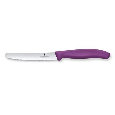 VICTORINOX 4" CLASSIC TOMATO KNIFE PURPLE