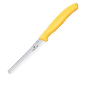 VICTORINOX SWISS CLASSIC TOMATO & TABLE KNIFE YELLOW 4"