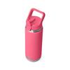 RAMBLER 26OZ (769ml) COLOUR STRAW BOTTLE TROPICAL PINK