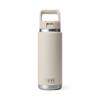 RAMBLER 26OZ 769ML COLOUR STRAW BOTTLE CAPE TAUPE