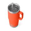 RAMBLER 35OZ (994ML) STRAW MUG PAPAYA
