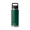 RAMBLER 26OZ (760ML) STRAW BOTTLE BLACK FOREST GREEN
