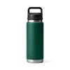RAMBLER 26OZ (760ML) STRAW BOTTLE BLACK FOREST GREEN