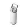 RAMBLER 26OZ (760ML) STRAW BOTTLE WHITE
