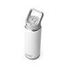 RAMBLER 26OZ (760ML) STRAW BOTTLE WHITE