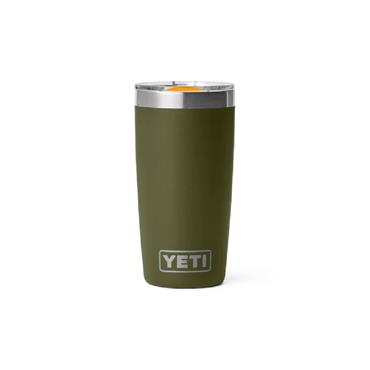 RAMBLER 10OZ 296ML TUMBLER MS OLIVE/KING CRAB ORANGE