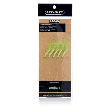 Affinity Sabiki Herring 1 - UV Chartreus