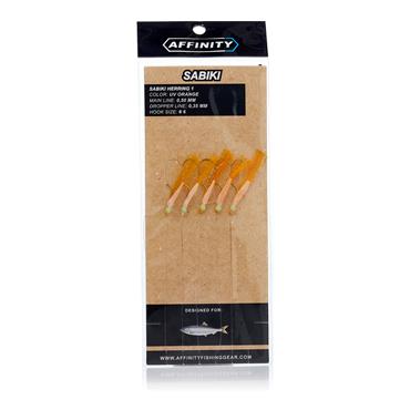 Affinity Sabiki Herring 1 - UV Orange