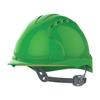 JSP EVO 2 Vented Safety Helmet, Slip Ratchet Green