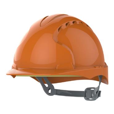 JSP EVO2 Vented Safety Helmet Orange