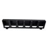 Rod Rack Holds Six Rods Black