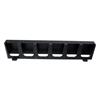 Rod Rack Holds Six Rods Black