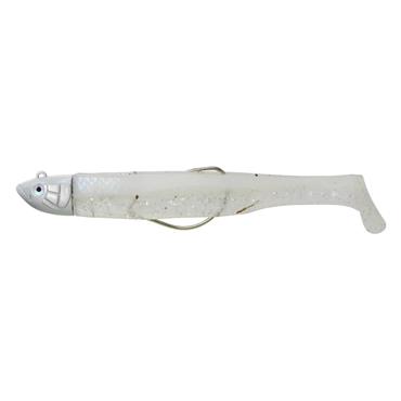 TronixPro Weedless Minnow White Glitter 85mm 12g