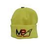 MB LOGO KNITTED BEANIE HAT FLORO YELLOW
