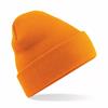 BEECHFIELD KNITTED BEANIE HAT ORANGE