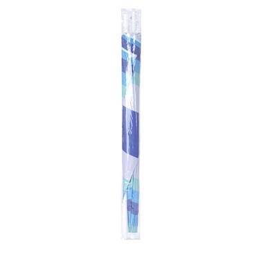 YEL STRIPED PARASOL 3 X ASTD