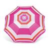 YEL STRIPED PARASOL 3 X ASTD