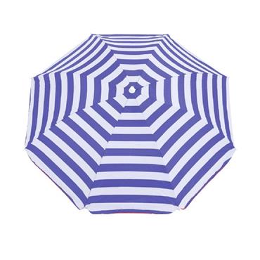 YELLO BLUE STRIPED PARASOL