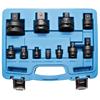 BGS Impact Adaptor and Universal Joint Set 6.3 mm (1/4") - 25 mm (1") 11 pcs