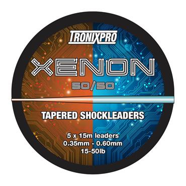 Xenon Tapered Leaders 50/50 0.37-0.75mm