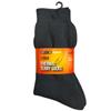 BODYTECH THERMAL TERRY SOCKS BLACK 3PK