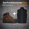 Free Pro Bodywarmer with Pro Raptor Waterproof Boots
