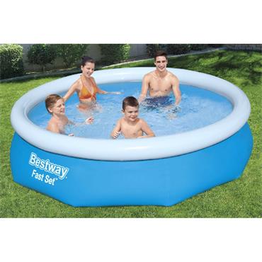BESTWAY 10FT x 30in Fast Set Inflatable Pool Set