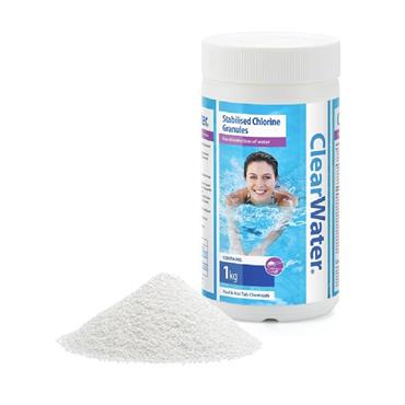 Clearwater 1kg Chlorine Granules - (UN3077)