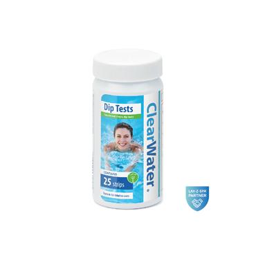 Clearwater PH, Alkaline and Chlorine Dip Test Strips (25 Test Strips)