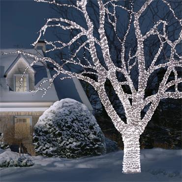 100 Connectable Lights Led Ice White Twinkle