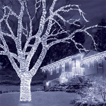 300 Connectable Lights Led Ice White Twinkle