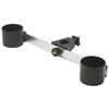 Tripod Double Cup Round Leg
