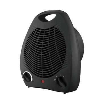 De Vielle Fan Heater 2000W Black