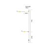 Kinetic Sabiki Tournament Surf Spin & Turn Rig #1/0 Yellow 110cm