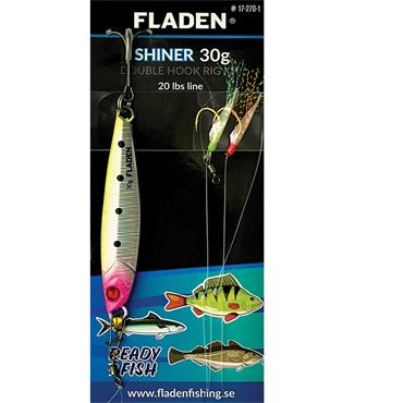 Shiner 30g double hook rig kit lime