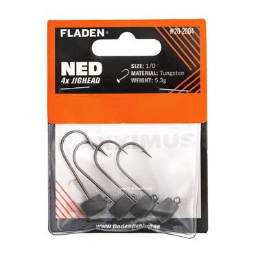 NED Maxximus Jig heads 4p 5.3g 1/0 tungsten