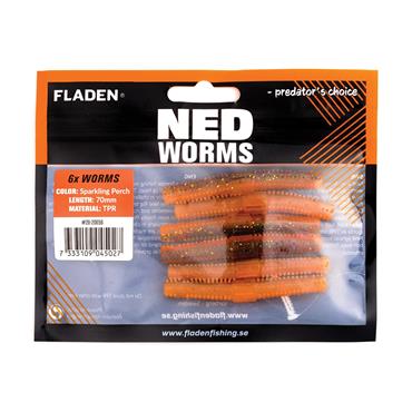 NED worm 6p 7cm Sparklingperch