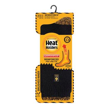 Heat Holder Workforce Sock Black/Orange