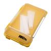 HTO Clip & Lock Case Large Compartment Yellow 17.5 x 10.5 x 2cm