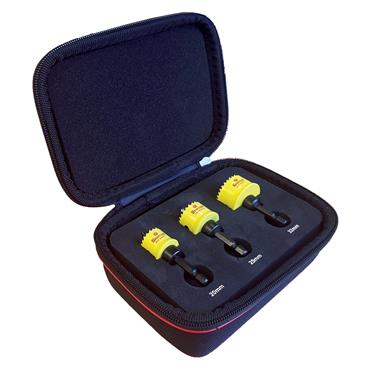 starrett Electricians Hole Saw Kit 3Pcel
