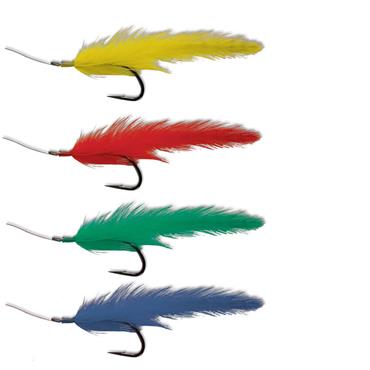 Feathers Colour Size 6/0 3 Hooks