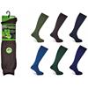 Man Basics Wellington Socks Size 7-12 Assorted