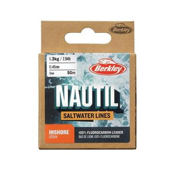 Berkley NAUTIL Inshore Fluorocarbon Leader 50m .