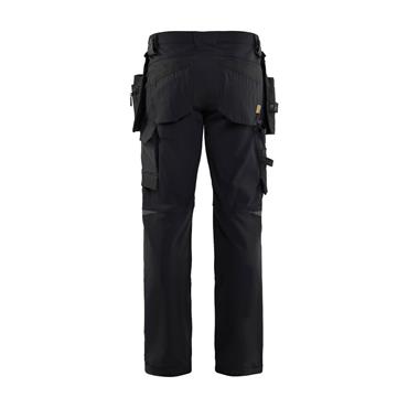 Craftsman 4-way Stretch Trousers Black