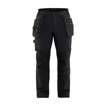 Craftsman 4-way Stretch Trousers Black