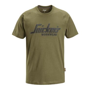 SNICKERS LOGO T-SHIRT KHAKI