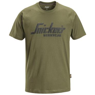 SNICKERS LOGO T-SHIRT KHAKI