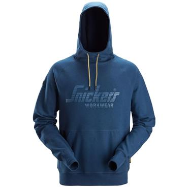 SNICKERS LOGO HOODIE DEEP BLUE